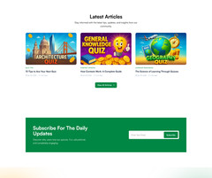 QuizGenius – AI Quiz & Trivia Game PHP Platform | Laravel Admin Panel + Next.js