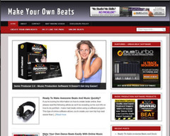 🥇 Turnkey Music Beat Niche Blog Website