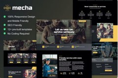 Car Repair & Auto Service Elementor Template Kit – Mecha
