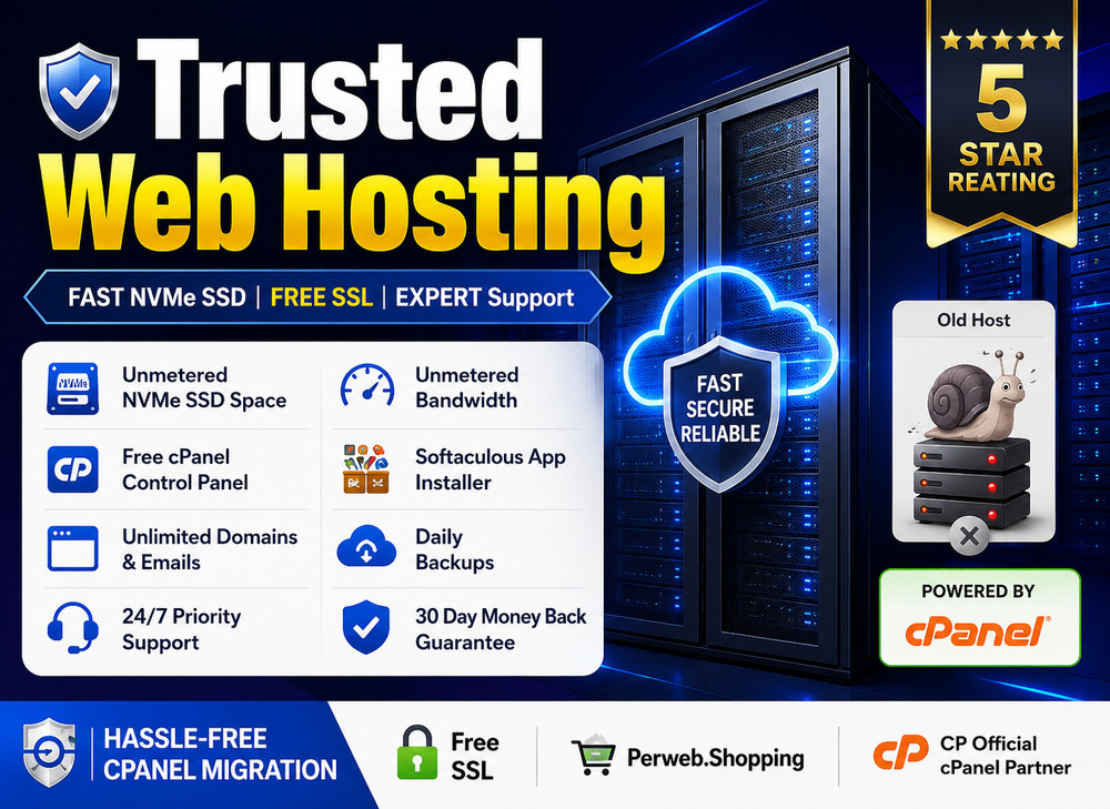 Trusted Web Hosting – 🛡️Unlimited Fast SSD | Emails | 24/7 Best Help $14.99/Yr