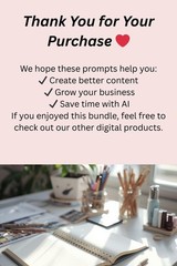 3000+ ChatGPT Prompts Bundle for Marketing, SEO, Content & Business