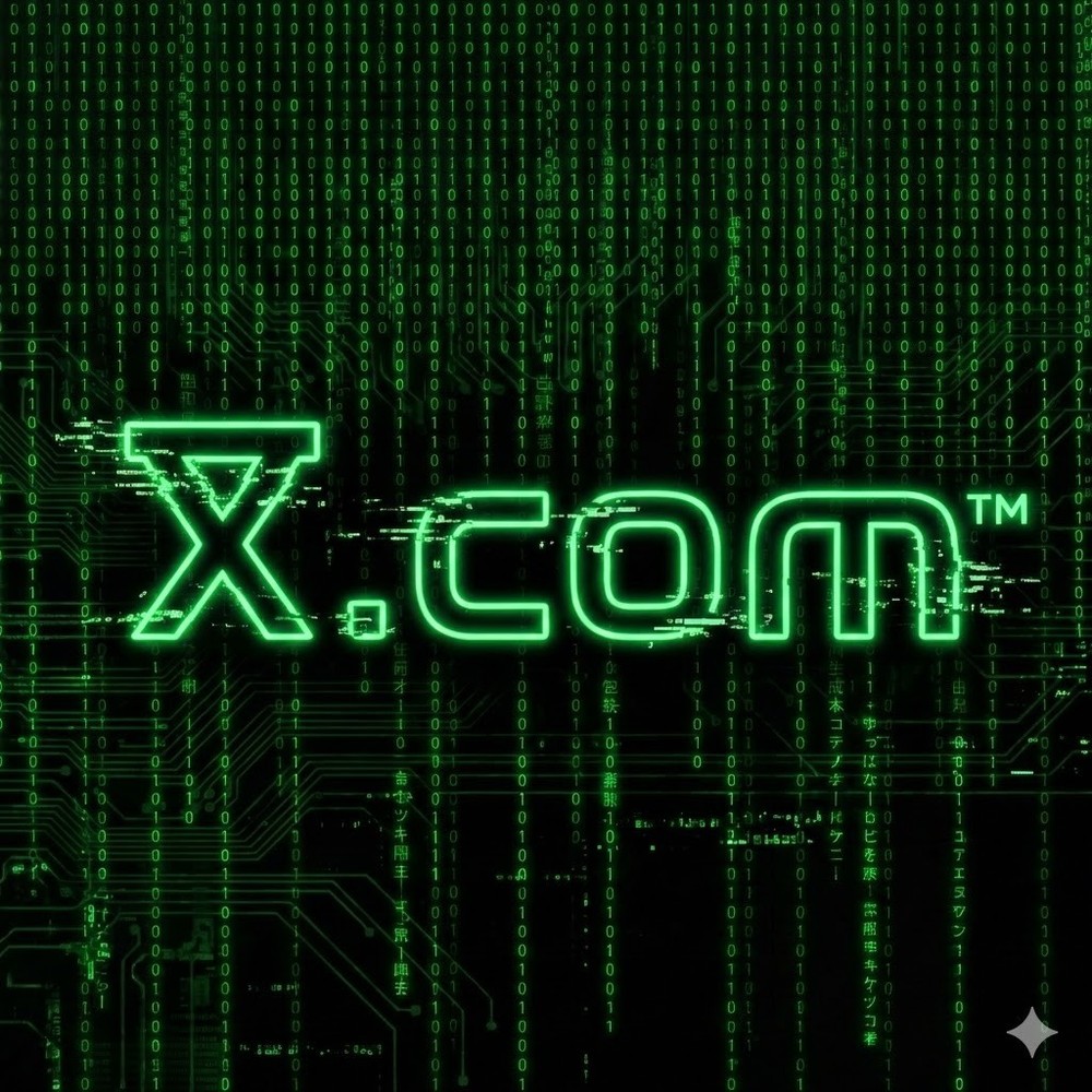 ⴳ.com RARE 1 Character IDN Domain Twin of X.com Digital Glitch in the Matrix!