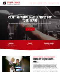 Film & Video Production Business Website *SEE FULL DESCRIPTION*
