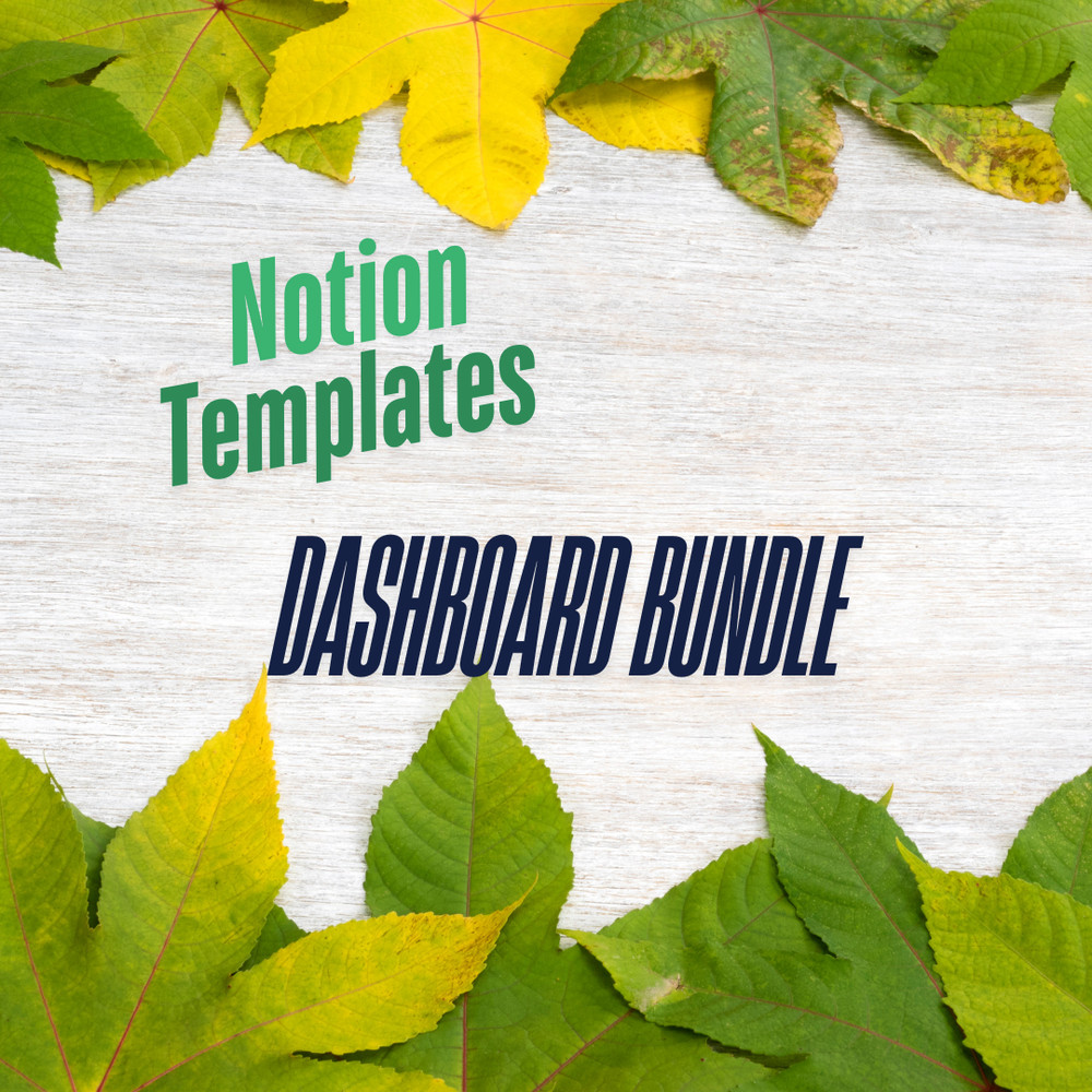 Notion Complete Premium Website Templates Dashboards Bundle