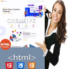 Creative | Full HTML Website Template – Bootstrap Responsive website