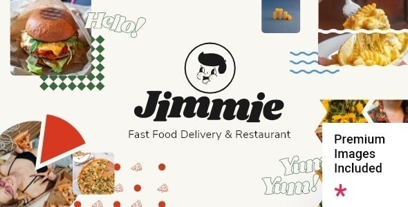 Jimmie – Fast Food Delivery and Restaurant Themewordpress theme