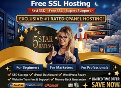 Free SSL Hosting – 🔒Unlimited SSD + Websites | Ultra Fast Speed | $14.99/Year!
