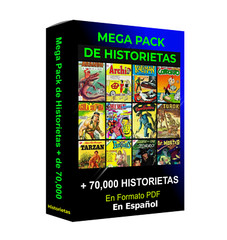 Historietas Digitales Retro en Español + de 70,000 Historietas + BONO DE REGALO!