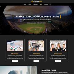 🥇 Business Pro Design 5 WordPress Website for Sale W/ Woocommerce & Customizer