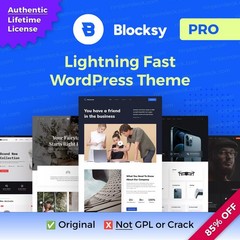 🥷 Blocksy Pro Official License ‒ Lifetime / 1-Year