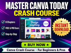 DIGITAL Canva Master Course Editable-Printable