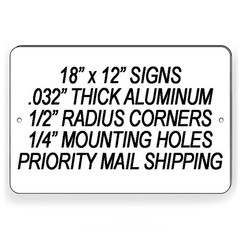 Metal Sign Notice No Smoking In This Area Aluminum Won’t Rust best SNS06