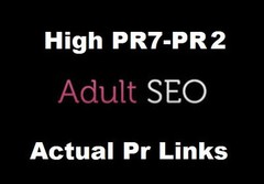 350 Quality Links PR7-PR4 on ACTUAL PAGE to your ADULT / GAMBLING site . SEO