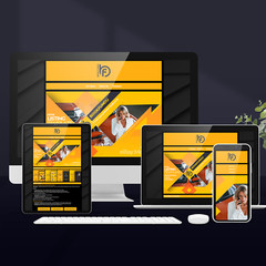 HTML eBay Listing Template & Store Branding | Dark Theme | Car & Automotive