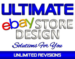 CUSTOM eBay Store Shop Design + Listing Template + SLIDE SHOW ~ INCREASE SALES!