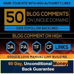 50 High Quality Manual Blog Comments (SEO Link Building Service)