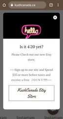 Kushcanada.ca + Kushcanada.co, Cannabis brand, domains, could be a dispensary