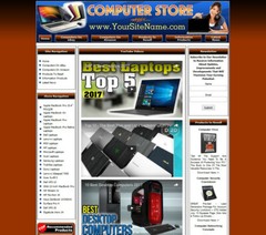 Computers, Notebooks, Tablets Store Website Business For Sale. Amazon Dropship.