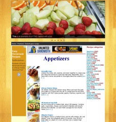Cooking Recipe Website with 40,000+ recipes included + Free Hosting
