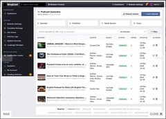 Radio Station and News Blog Website with 1 free month streaming hosting included