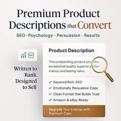 High-Converting Product Descriptions | Boost Sales with SEO Copywriting