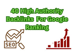 40 High Authority Foundation Backlinks for Google Ranking