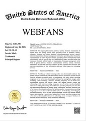 WebFans.com and Approved Trademarks in the: US, EU and the Philippines