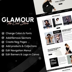 Luxury Black Shopify Theme | Streetwear Fashion Website Template | No Coding