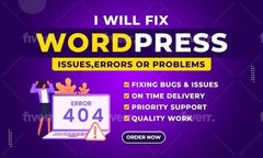 One-Time Quick Fix Internet WordPress WebSite Business Rescue