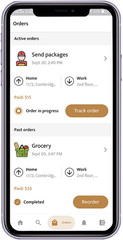 Logistig – Courier Delivery Flutter App Template | User & Delivery Android + iOS