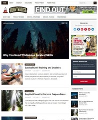 DFY SURVIVAL WORDPRESS THEME+FREE SETUP PRE-DESIGNED BANNERS AND ADS