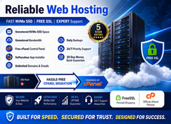 Reliable Web Hosting – ⚙️ Unlimited SSD | Free SSL | 24/7 Support | $14.99/Year!