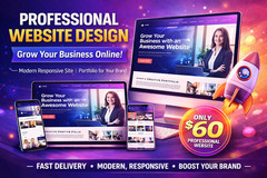 Professional Website & Portfolio Design for Business | Modern, Responsive Site