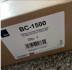 Nice BC-1500 Battery Cartridge Replacement MB1500 F1500 UPS New Open Box