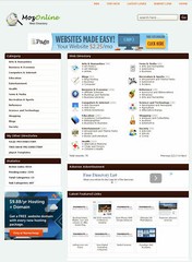 Web Links Directory Website + Preloaded + Free Hosting