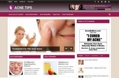 Acne Niche Ready Made Blog – Ready For Money Making Affiliate Website