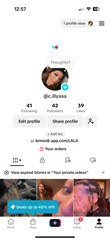 TikTok ac with 55.3K (NO TIKTOK CREATOR ACCT) |READ DESCRIPTION|