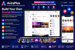 AviraPlus – PHP Social Network Platform | Community, Chat, Marketplace, Subsrptn