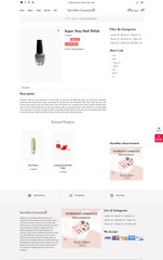 🥇 The Cosmetics Hive Established Turnkey Website Template For Sale