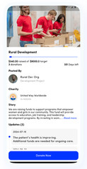 GiveFund Flutter Fundraising App | Donation, Crowdfunding Platform + Admin Panel