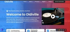 Invest in your own Internet Oldies Music Radio and TV Station Business Website
