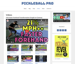 [NEW DESIGN] * Pickleball Website * Premade Website Affiliate Blog AUTO CONTENT