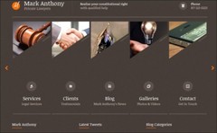 Lawyers Responsive Website, Custom Web design, Law Firm Website Mobile