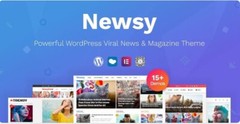 Newsy – Viral News & Magazine WordPress Theme