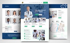 CUSTOM PROFESSIONAL WEBSITE FOR DOCTORS, CLINICS, MEDICAL SERVICES & HEALTHCARE