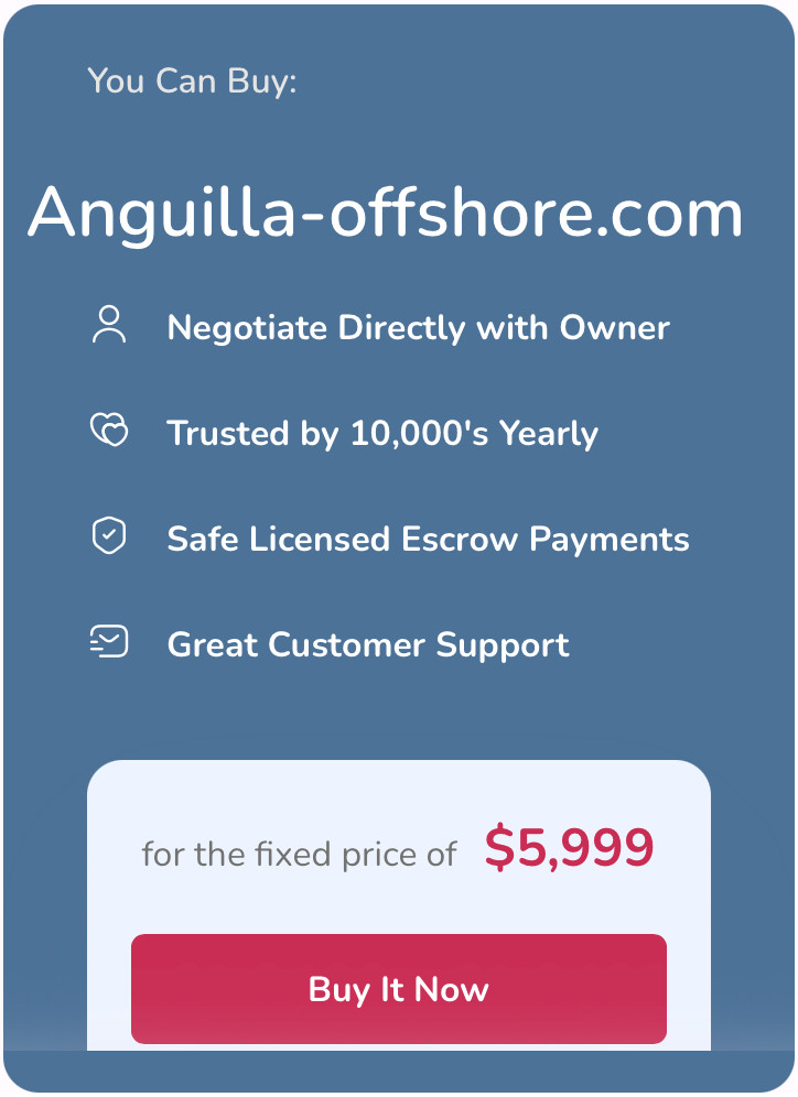 Premium Domain for Sale anguilla-offshore.com