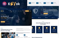 Auto Detailing & Repair Business Elementor Pro Template Kit – Ketok