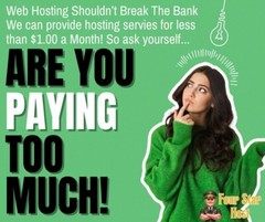 ULTRA CHEAP WEB HOSTING – Just .83 a MONTH!! WordPress, HTML or Linux