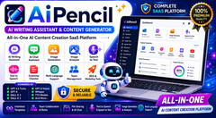 AiPencil – AI Writing Assistant SaaS Platform | Content, Image & Chat Features