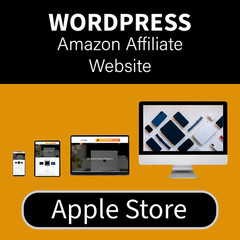 🥇 Apple Products Amazon Affiliate Store Business Website MacBook, iPhone & iPad